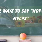 Hope This Helps”