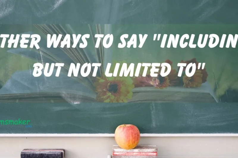 15 Other Ways to Say “Including But Not Limited To” 2025