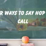 Other Ways to Say Hop on a Call
