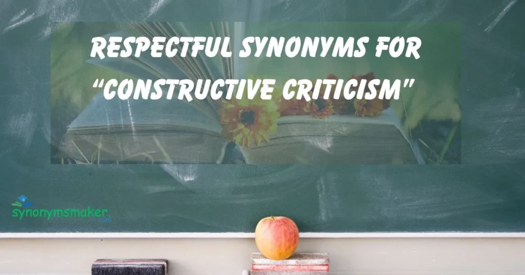 “Constructive Criticism”
