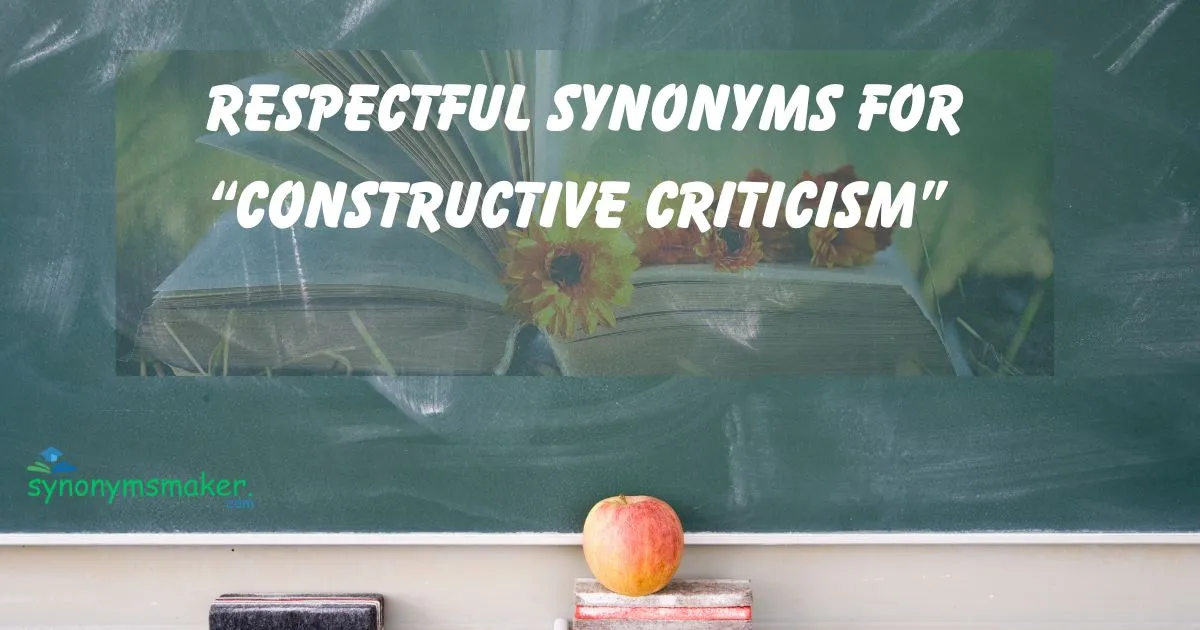 “Constructive Criticism”