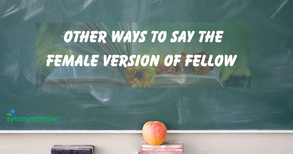 Female Version of Fellow