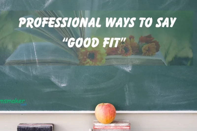15+ Professional  Ways to say “Good Fit” 2025