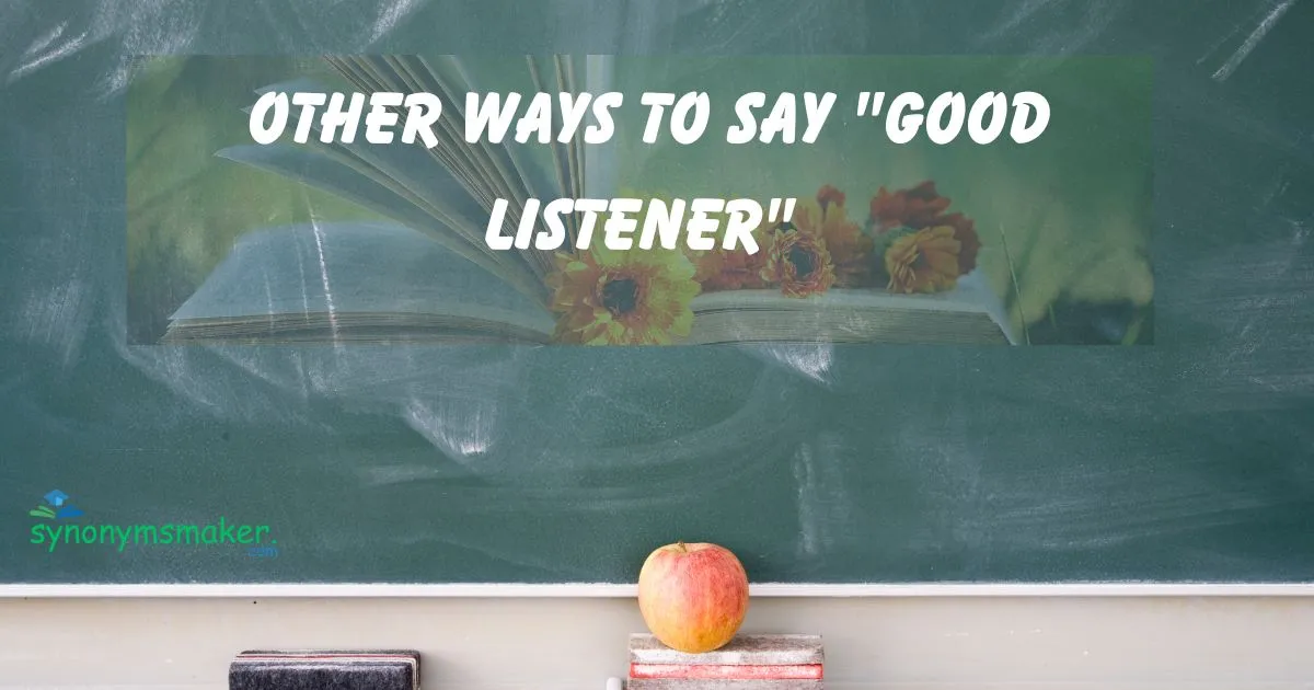 "Good Listener"