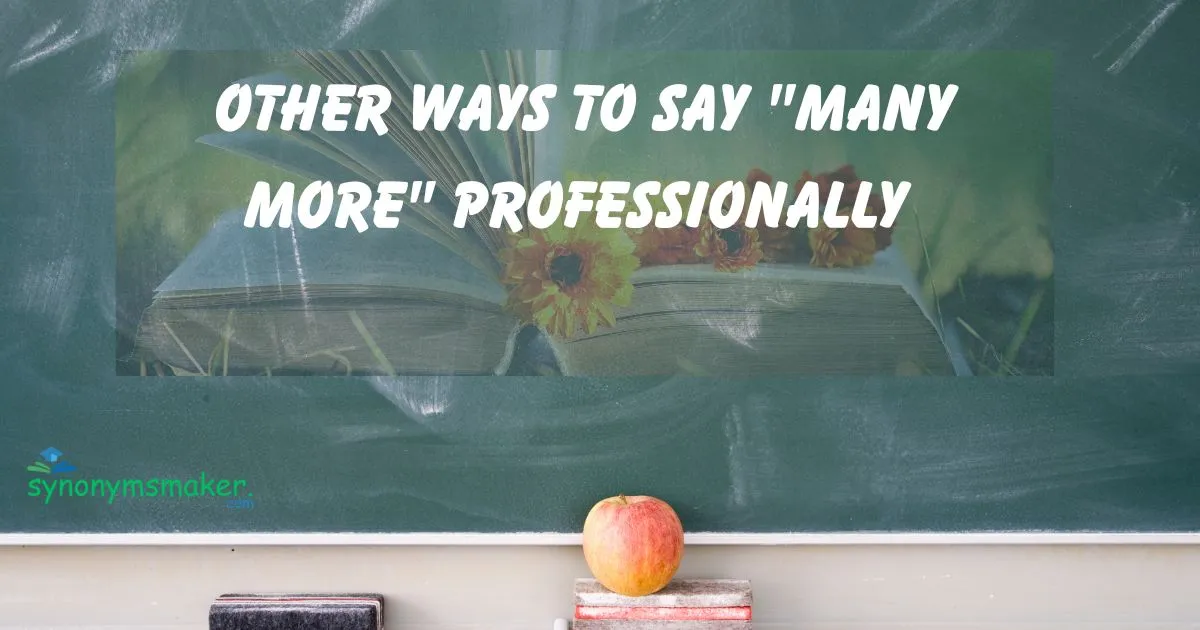 "Many More" Professionally