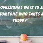 “Someone Who Takes a Survey”